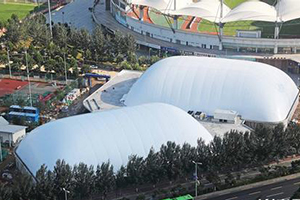 秦皇島奧體(tǐ)中心氣膜冰球館